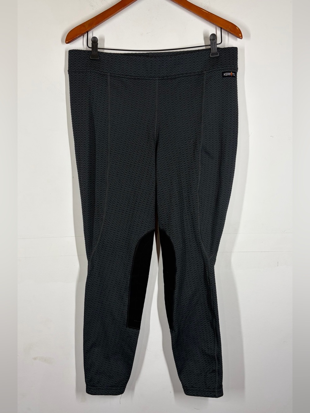 Kerrits Herringbone Fleece Lined Tights Size 1X